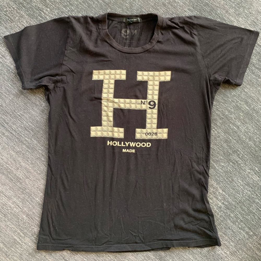 Hollywood Made No. 9 “H” Shirt Size M - Picture 1 of 3
